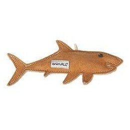 Hračka pes animALL Baby žralok kůže, natural 22x10cm