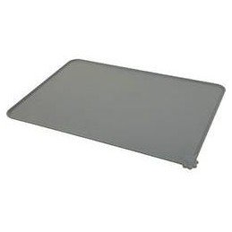 Podložka hladká SILICONE pod misku, šedá M Zolux