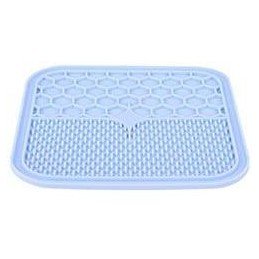 Lízací podložka pro psy SILICONE modrá L Zolux