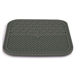 Lízací podložka pro psy SILICONE šedá L Zolux