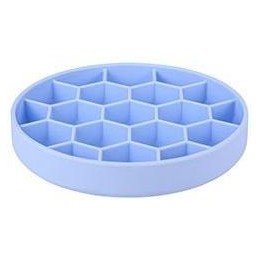 Miska Slow Feeder SILICONE modrá L Zolux