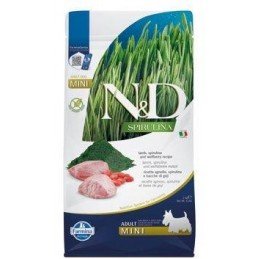 N&D SPIRULINA DOG Adult Mini Lamb & Wolfberry 2kg