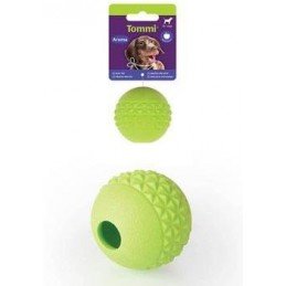 Hračka pes Aroma Míček vzorovaný, 6,5cm