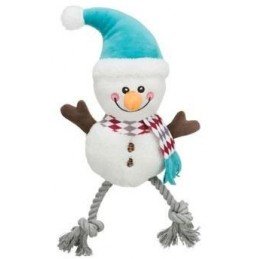 Vánoční Hračka Xmas SNOWMAN plyš/bavlna 41cm