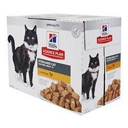 Hill's Fel. SP Adult7+ Sterilised Chicken kapsa 12x85g