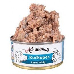 All Animals kočkopes Losos mletý 90g