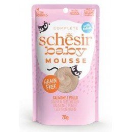 Schesir Cat kapsa Kitten Lifestage Mousse losos 70g