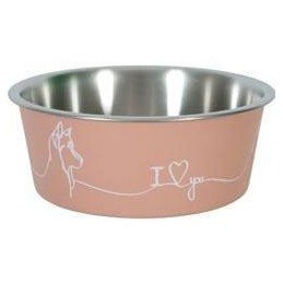 Miska nerez pes LOVE DOG 750ml růžová Zolux