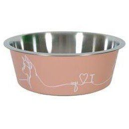 Miska nerez pes LOVE DOG 1,2l růžová Zolux