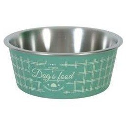 Miska nerez pes FOOD DOG 400ml zelená Zolux