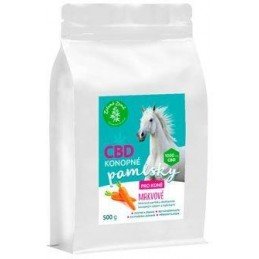 CBD pamlsky pro koně - mrkev 500g