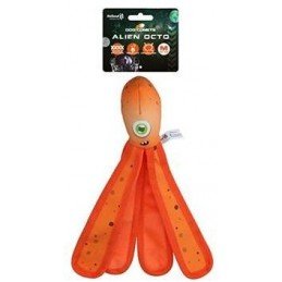 Hračka pes Dog Comets Alien Octo M 28cm oranžová