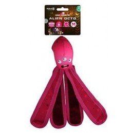 Hračka pes Dog Comets Alien Octo M 28cm růžová