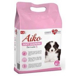 Plenky pro psy Aiko Soft Diapers 36x52cm 12ks