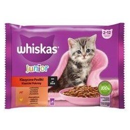 Whiskas kaps. Core Junior klas. výběr 4x85g