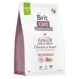 Brit Care Dog Sustainable Junior Large Breed 3kg