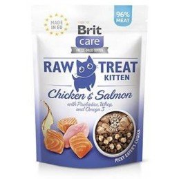 Brit Raw Treat Cat Kitten, Chicken&Salmon 40g