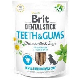 Brit Dog Dental Stick Teeth&Gums Chamomile&Sage 7ks