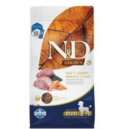 N&D BROWN DOG Adult Mini Lamb& Spirulina& Fennel 2,5kg