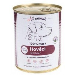 All Animals DOG hovězí mleté 800g