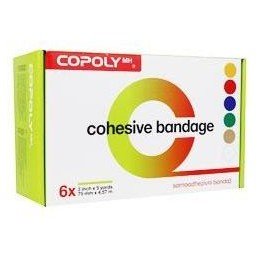 Obinadlo elast. CoPoly 7,5cm x 4,5m MIX  6ks