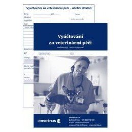 Tiskopis-Vyúčt.za vet.péči neprop.nečísl.nedaň.50listů