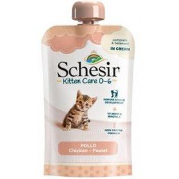 Schesir Cat kaps. Kitten kuře v krému 150g