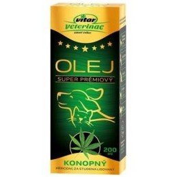 VITAR Veterinae Konopný olej 200ml