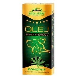 VITAR Veterinae Konopný olej 500ml