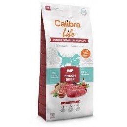 Calibra Dog Life Junior Small&Medium Fresh Beef 12kg