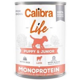 Calibra Dog Life  konz.Puppy&Junior Lamb&rice 400g