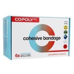 Obinadlo elast. CoPoly 10cm x 4,5m MIX POTISK 6ks
