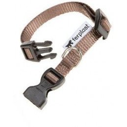 Obojek nylon CLUB C 56cmx20mm hnědý FP 1ks