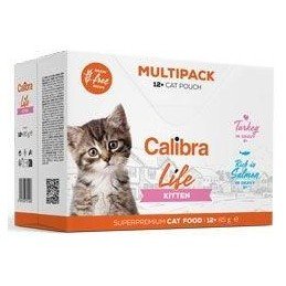 Calibra Cat Life kapsa Kitten Multipack 12x85g