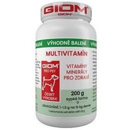 Giom S pes Multivitamín 200g plv