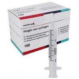 Stříkačka inj CVET 2ml 2-dílná Luer 100ks
