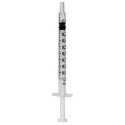 Stříkačka inj CVET 1ml 3-dílná 100ks