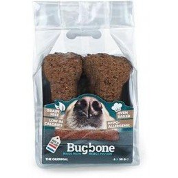 Pochoutka pes Bugbone Medium kost s hmyzem 6x30g