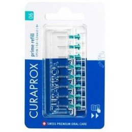 Zub.kartáček Curaprox CPS 06 mezizubní modrozelený 8ks