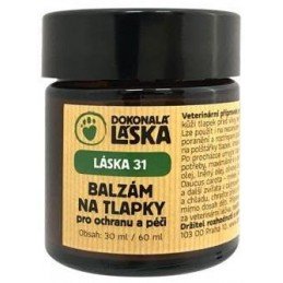 LÁSKA 31 Balzám na tlapky pro ochranu a péči 30 ml