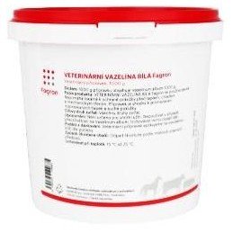 Vazelína bílá - veterinární 1000g