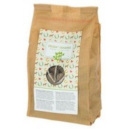 Pochoutka pro koně DELIZIA Grain free, bylinky 1kg