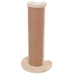 Škrabadlo sloupek rohový béžová 64cm Zolux