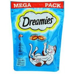 Dreamies kočka pochoutka Mega Pack s lososem 180g