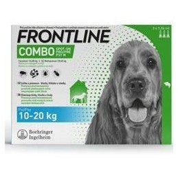 FRONTLINE COMBO spot-on pro psy M (10-20kg)-3x1,34ml